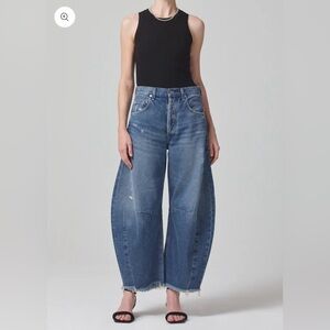 Citizens of Humanity 29 like new Horseshoe Jean Magnolia barrel jean worn once